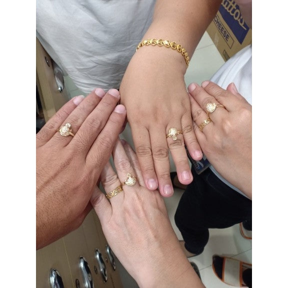 Adjustable Money Catcher Lucky Charm Frog Ring by PrimCare