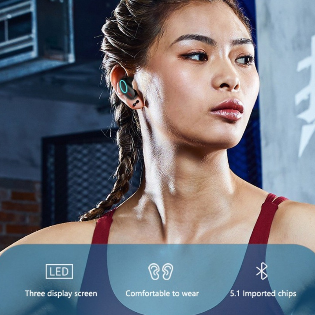 Authentic Wireless Earbuds with Powerbank