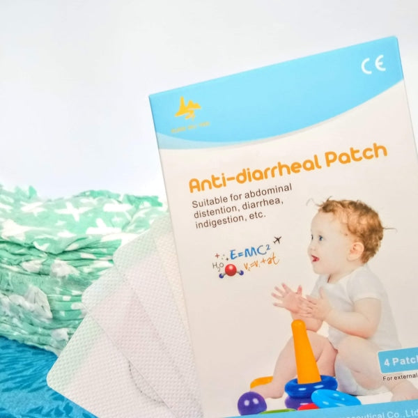 ORIGINAL ORGANIC HERBAL ANTI-DIARRHEAL PATCH (4 PATCHES PER BOX) BY EXCELGO™