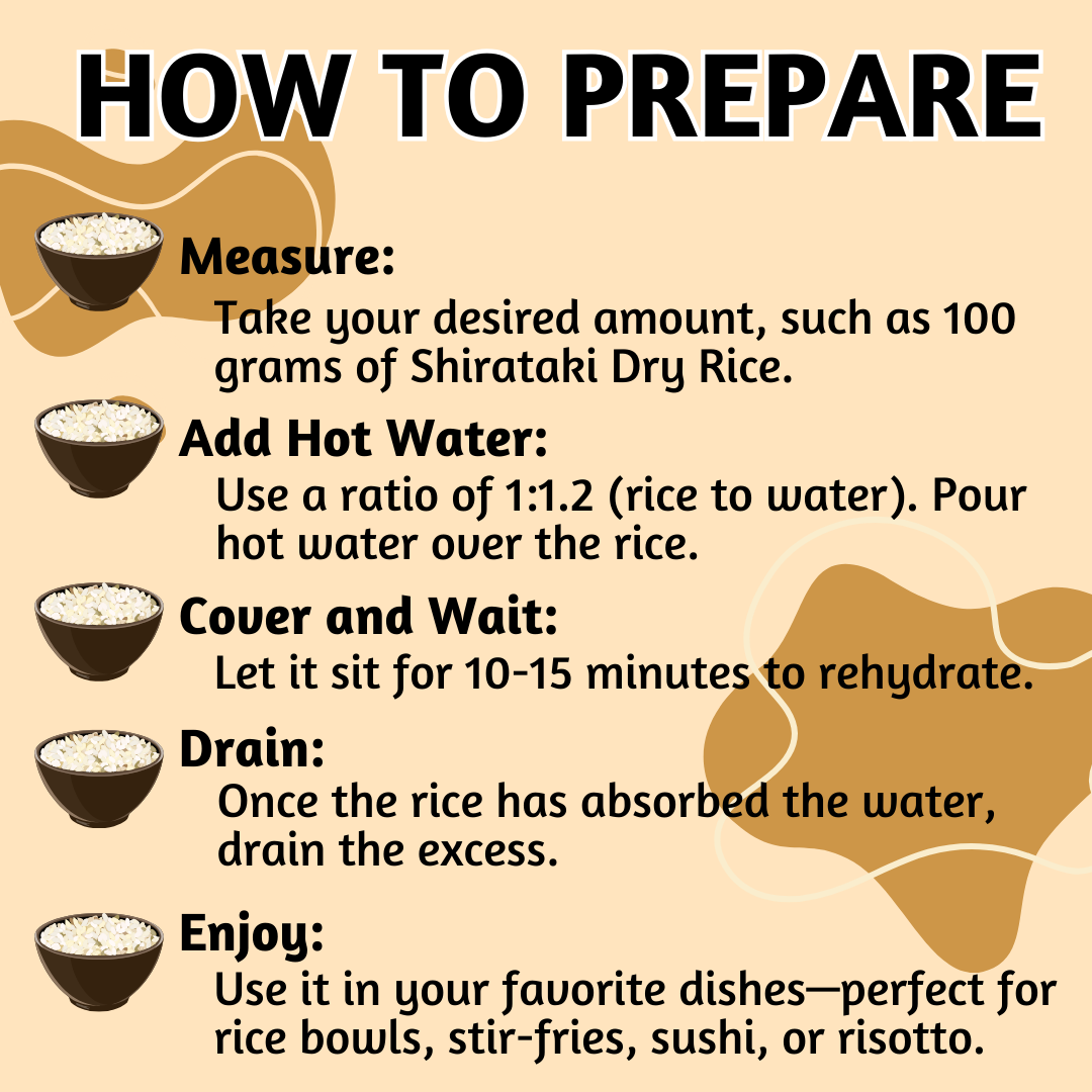 KETO SHIRATAKI DRIED RICE