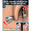 UpLift Earring Lifter (Set of Two - Silver and Gold)