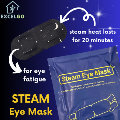 STEAM EYE MASK By EXCELGO PHARMA