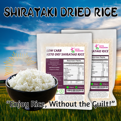 KETO SHIRATAKI DRIED RICE