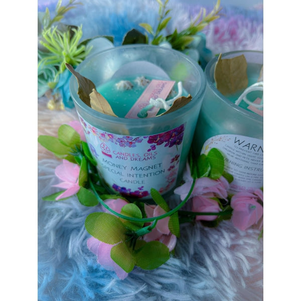 Money Magnet Special Intention Candle Regular Size
