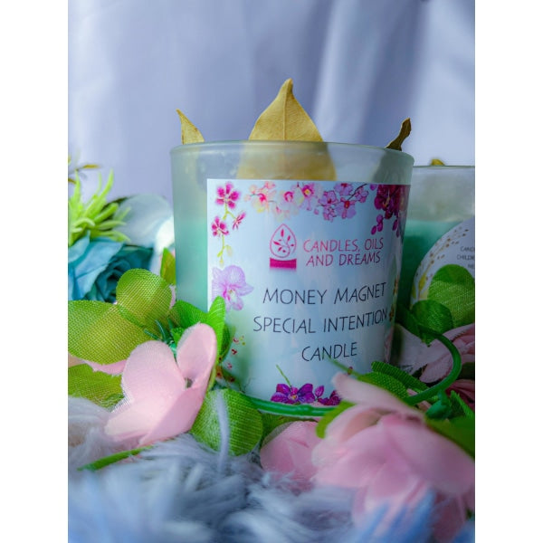Money Magnet Special Intention Candle Regular Size