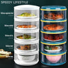 5-Layer Stackable Food Shelf By Mishcart