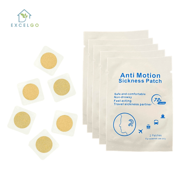 ANTI-MOTION SICKNESS PATCH (2 PATCHES PER SACHET) By Exelgo Pharm