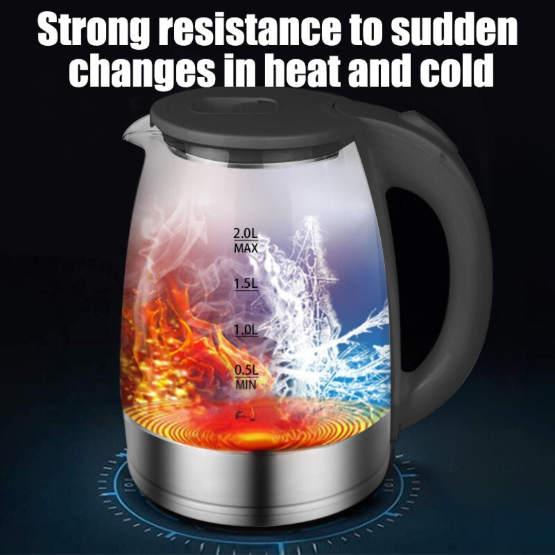 BLUEWAVE ELECTRIC GLASS KETTLE