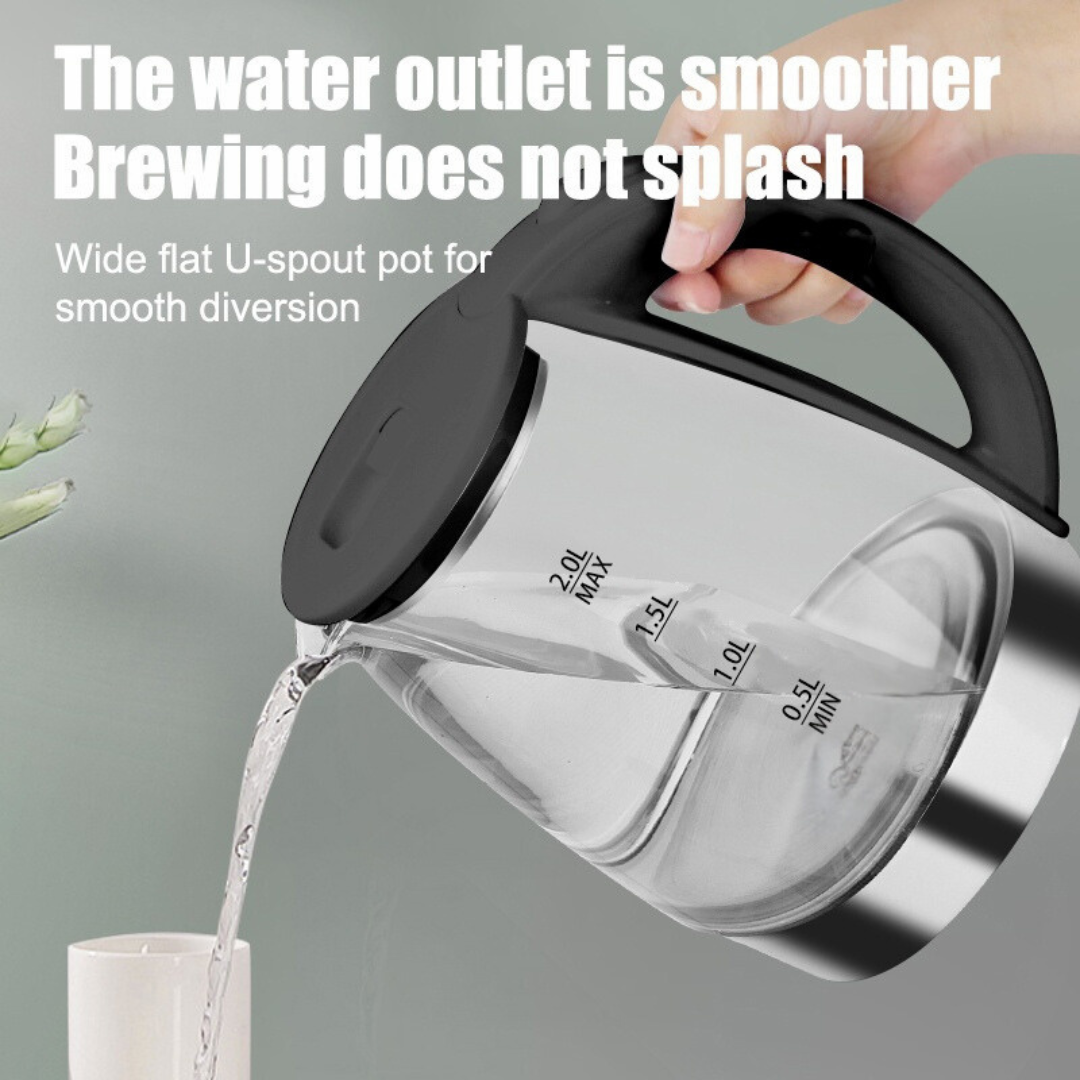 BLUEWAVE ELECTRIC GLASS KETTLE