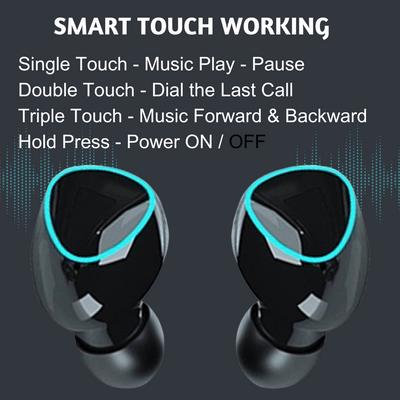 Authentic Wireless Earbuds with Powerbank