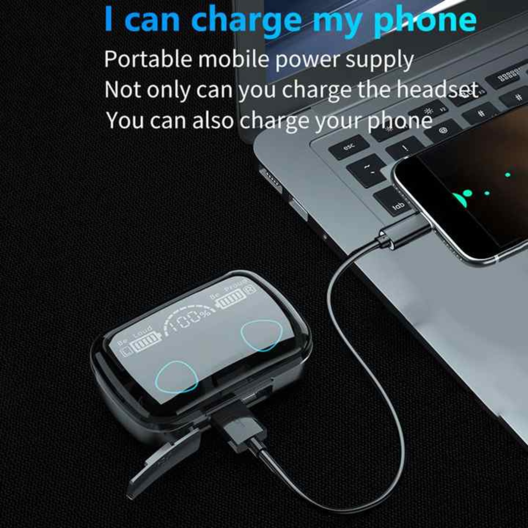 Authentic Wireless Earbuds with Powerbank