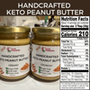 Handcrafted Keto Peanut Butter Crunchy