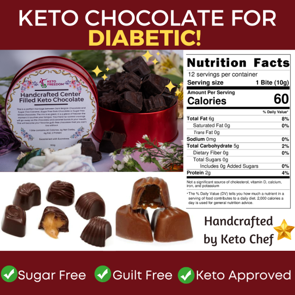 Handcrafted Center Filled Keto Chocolate