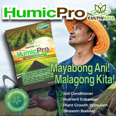 HumicPro Organic Soil Conditioner and Fertilizer Enhancer by CULTIVIASIA