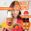 LUYANG DILAW / TURMERIC HERBAL OIL FOR HEADACHE AND MUSCLE PAIN By EXCELGO™ TITA BUNDLE KIT (1 BOTTLE + 2 ROLL-ON)