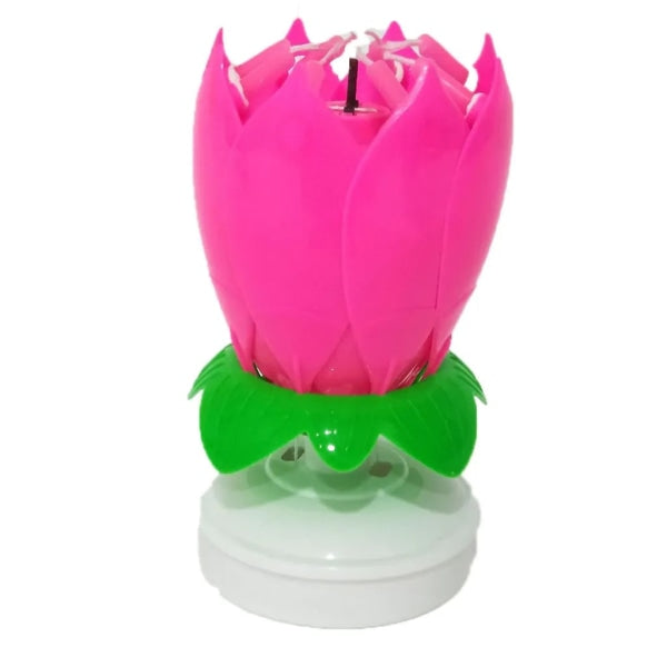 Magical Rotating and Singing Candle by Visi