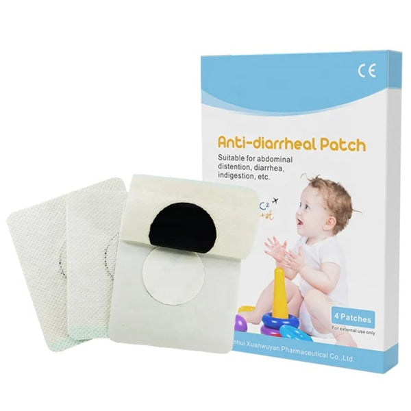 ORIGINAL ORGANIC HERBAL ANTI-DIARRHEAL PATCH (4 PATCHES PER BOX) BY EXCELGO™
