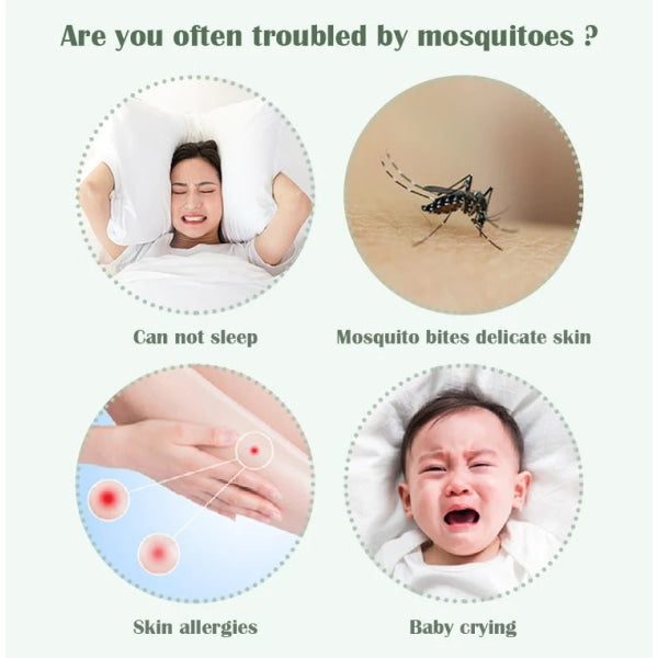 NATURAL HERBAL CITRONELLA MOSQUITO REPELLENT PATCH (12 PATCHES PER SACHET) By EXCELGO™