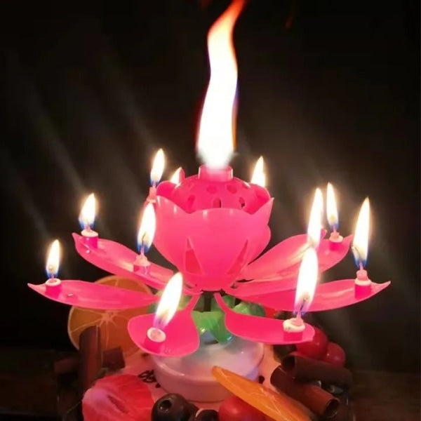 Magical Rotating and Singing Candle by Visi
