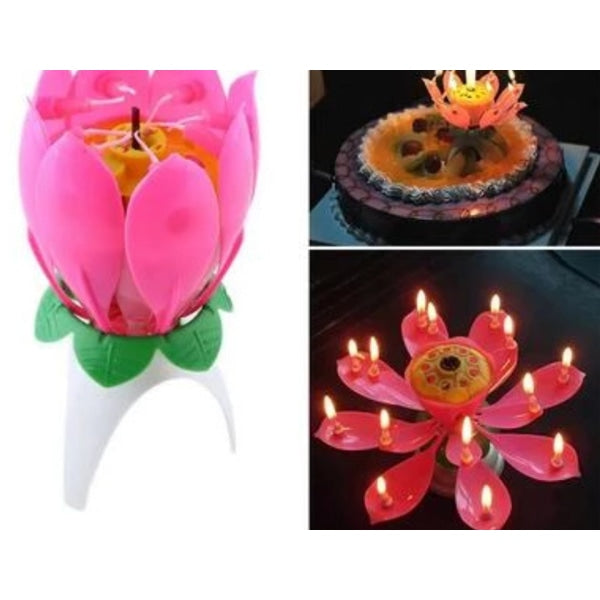 Magical Rotating and Singing Candle by Visi