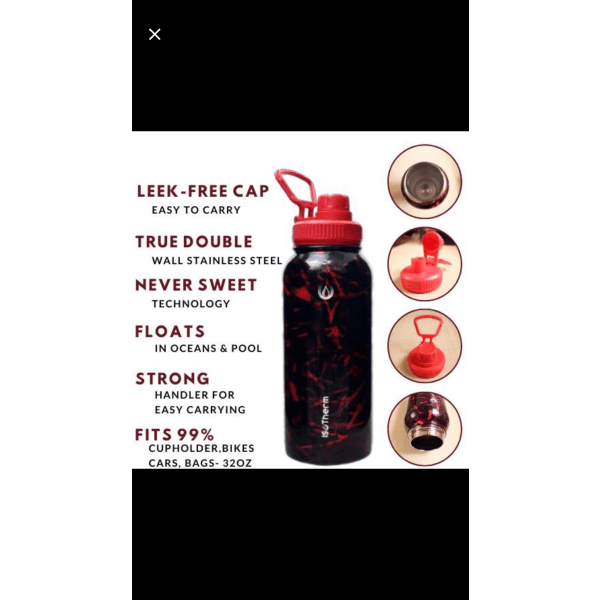 Isotherm Carbon Forged Confetti Tumbler 32 oz for Hot or Cold