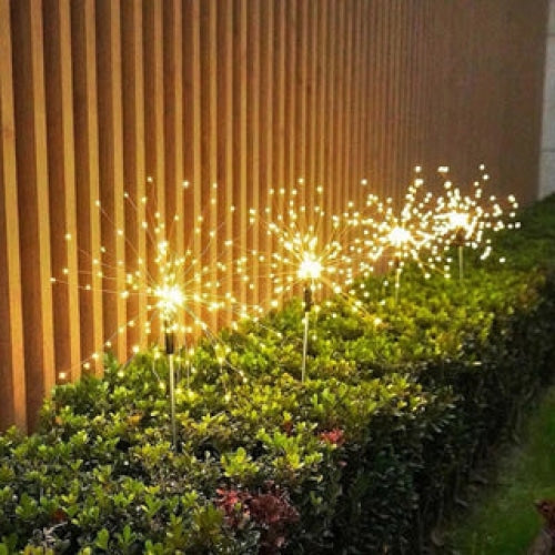 Solar Firework Light Waterproof Fairy Lights by Edgecom