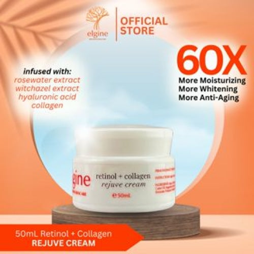Elgine Premium Skincare Retinol + Collagen Rejuve Cream