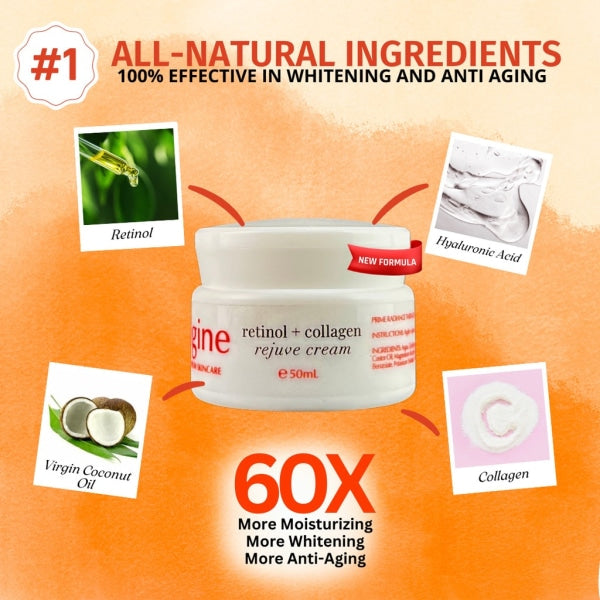 Elgine Premium Skincare Retinol + Collagen Rejuve Cream