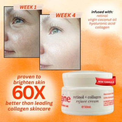 Elgine Premium Skincare Retinol + Collagen Rejuve Cream