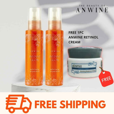Anwine Leg Perfecting Serum 2 Bottles with FREE 1 RETINOL CREAM