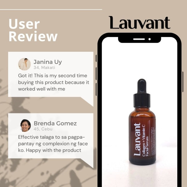 Lauvant Best-Selling Vitamin C and Collagen Serum