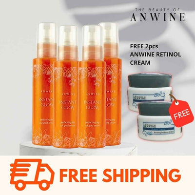 Anwine Leg Perfecting Serum 4 Bottles with FREE 2 RETINOL CREAM