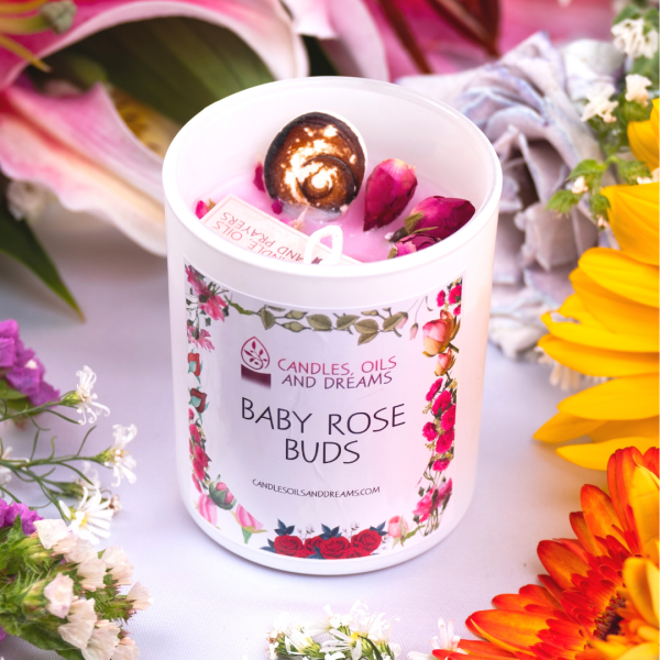 Baby Rose Buds Luxury Scented Candle Regular