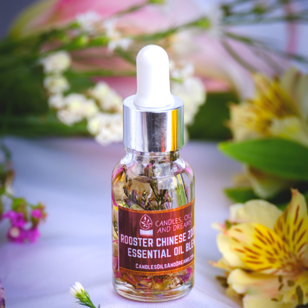 Rooster Chinese Zodiac Candle Set Oil Only