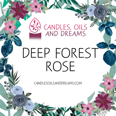 Deep Forest Rose Luxury Scented Candle