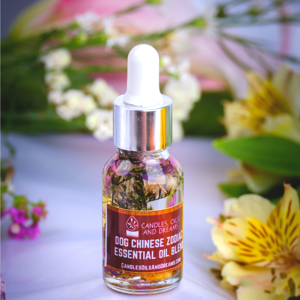 Dog Chinese Zodiac Candle Set Oil Only