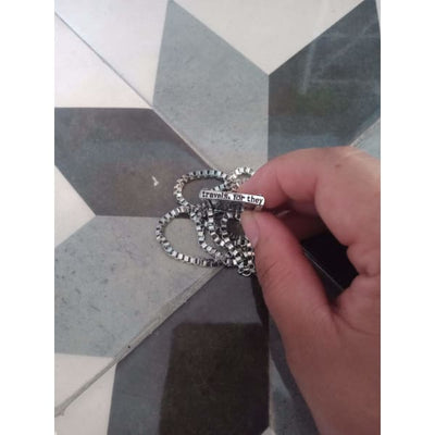 Biker’s Blessing Engraved Pendant Necklace