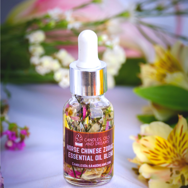 Horse Chinese Zodiac Candle Set Oil Only