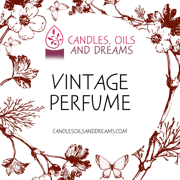 Vintage Perfume Luxury Scented Candle