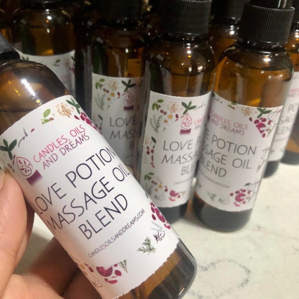 Love Potion Massage Oil Blend