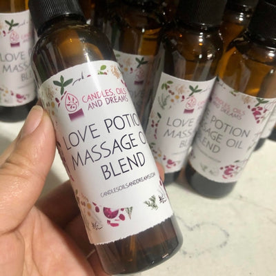 Love Potion Massage Oil Blend