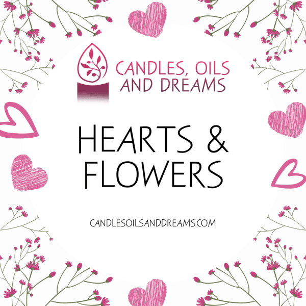 Hearts & Flowers Luxury Scented Candle
