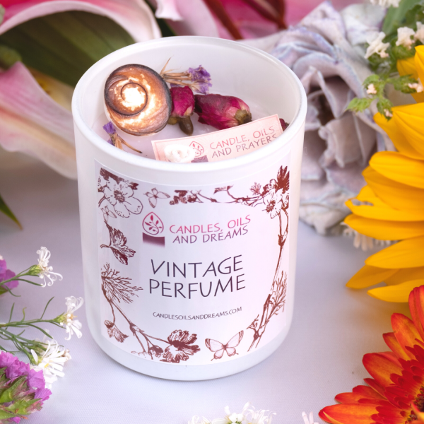 Vintage Perfume Luxury Scented Candle Regular