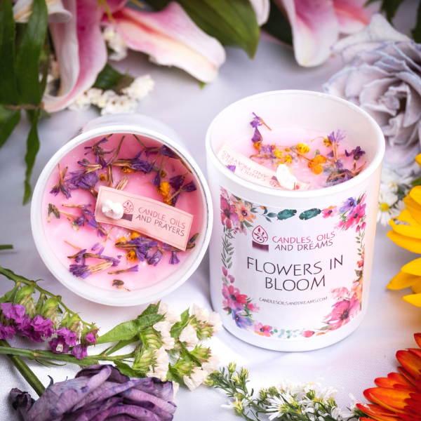 Flowers in Bloom Luxury Scented Candle