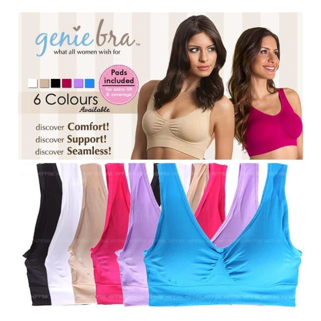 GenieBra - Seamless Comfortable Wireless Bra