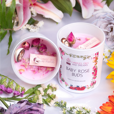 Baby Rose Buds Luxury Scented Candle