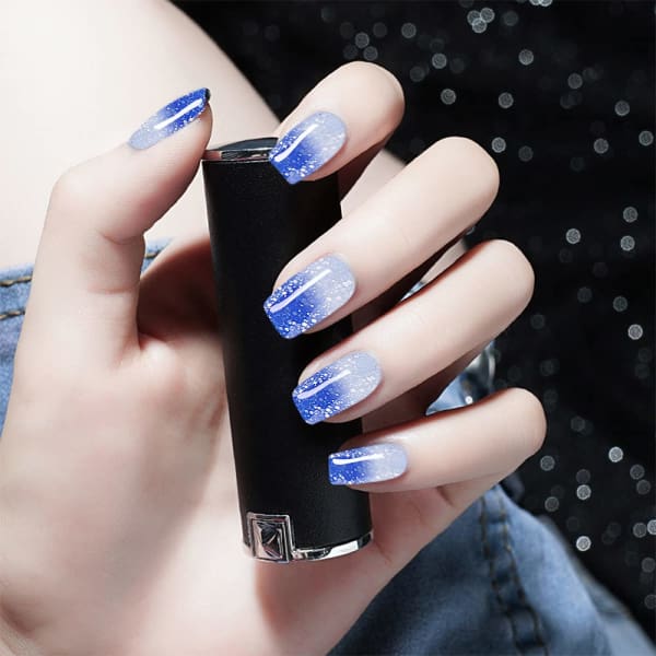 ColorBurst Color Changing Thermal Nail Polish Evening Blue Hour (#14)