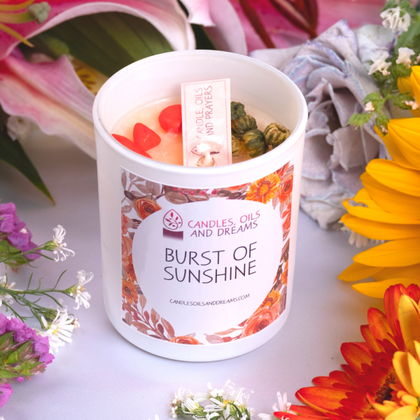 Burst of Sunshine Luxury Scented Candle Regular
