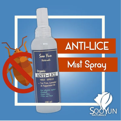 Organic Anti-Lice Mist Spray 100ml by Soo Yun Naturals