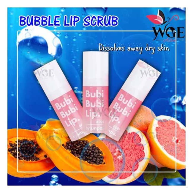 Bubble Lip Scrub By Unpa
